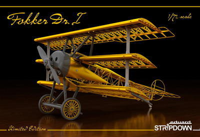 Fokker Dr. I STRIPDOWN 1/72 - 1