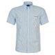 Košile s krátkým rukávem Pierre Cardin, WHT/BLUE STRIPE | S - 1/2