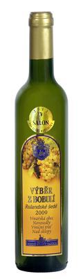 Rulandské šedé 0,5 výběr z bobulí 2009