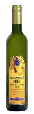 Ryzlink vlašský 0,5  Botrytický sběr 2009 výb.z  bob.