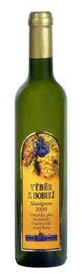 Sauvignon  0,5 výběr z bobulí 2009