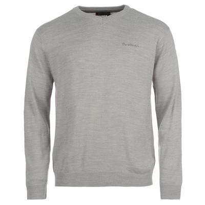 Svetr pánský Pierre Cardin, Silver Marl | L